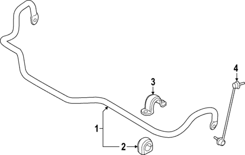 Stabilizer Bar & Components for 2024 BMW i4 #2