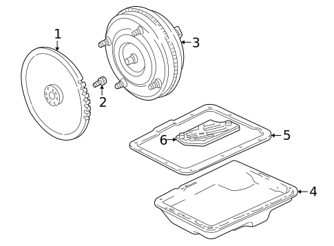 Transmission Components for 2002 Ford Explorer Sport #0