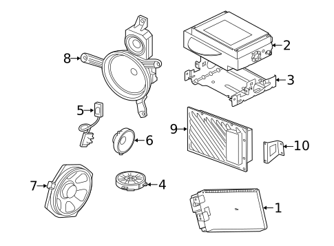 Sound System for 2020 Jaguar F-Type #0