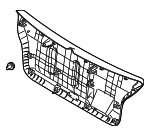 81710K2000NNB - : Lower Trim Panel for Hyundai Image