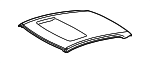 6311133220 - Body: Roof Panel for Lexus: ES300, ES330 Image