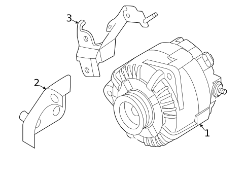 Alternator for 2018 Nissan Altima #0