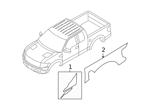 Decals for 2010 Ford F-150 #0