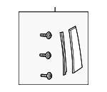 GJR950M40C - Body: Applique for Mazda: 6 Image