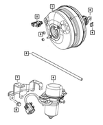 5183872AA - Brakes: Hex Lock Nut for Mopar Image