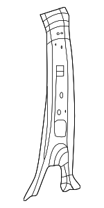 6130502190 - Body: Inner Center Pillar for Toyota: Corolla, GR Corolla Image