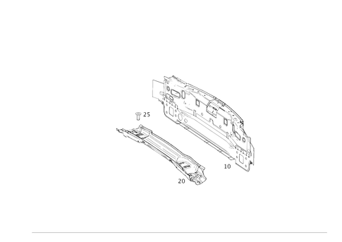 Rear End for 2019 Mercedes-Benz C63 AMG #0