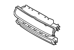 LR130024 - Body: Air Deflector for Land Rover: Defender 110, Defender 130, Defender 90 Image