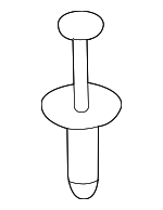 RYQ500140 - : Fender Ledge Cover Rivet for Land-Rover Image