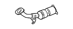 18160RRBA00 - : Catalytic Converter for Honda: Civic Image