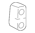 18215SNAA01 - Exhaust: Converter &amp; Pipe Insulator for Honda: Civic, CR-V Image