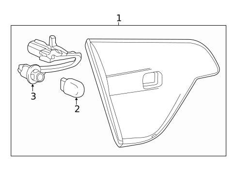 Bulbs - Chassis for 2016 Buick Envision #1