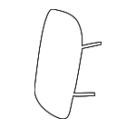 6253808010E0 - Body: Side Trim Panel Hole Cover for Toyota: Sienna Image