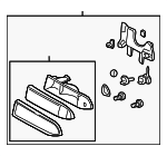 16526218 - Electrical: Headlamp Assembly for Chevrolet: Blazer, S10 Image