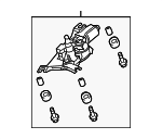 76710TP6A01 - Body: Wiper Motor Assembly for Honda: Accord Crosstour, Crosstour Image