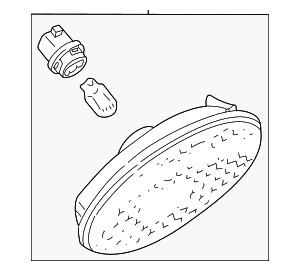 B01W51120 - : Repeater Lamp for Mazda: Protege, Tribute Image