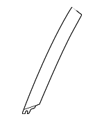 76837CE405 - : Pillar Molding for Nissan Image