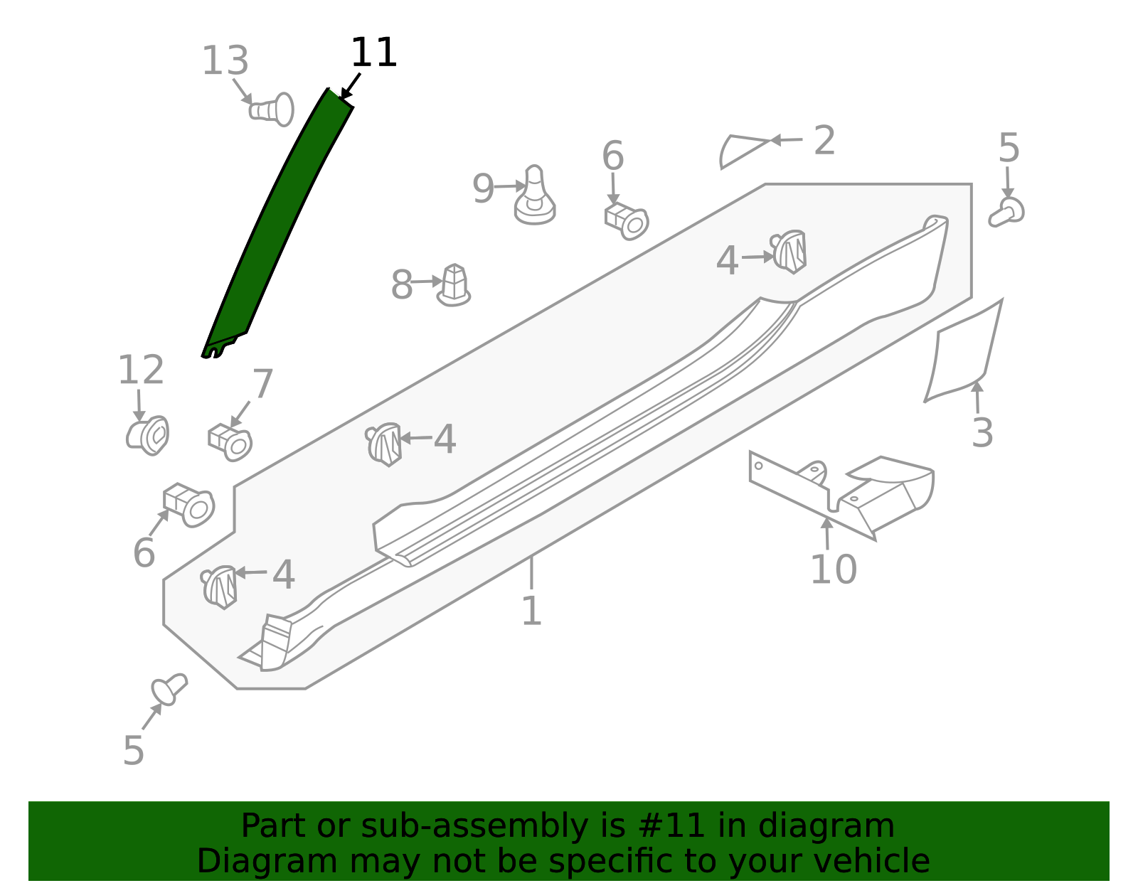 Genuine Pillar Molding for 2004 Nissan 350Z | OEM Part# 76837-CE405 ...