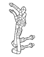 68479548AA - Cooling System: Hose Assembly for Fiat: 500X | Jeep: Renegade Image