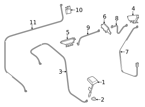 Antenna & Radio for 2016 Porsche 911 #0