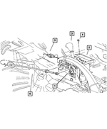 5037751AA - : Shifter Housing And Lever for Mopar Image