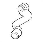 2545017501 - Cooling System: Radiator Hose for Mercedes-Benz Image