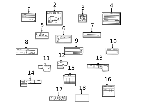 Labels for 2005 Toyota Sequoia #0