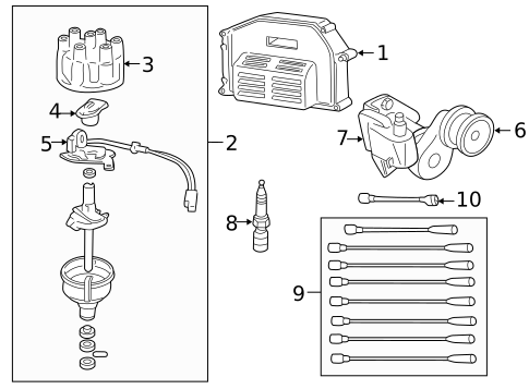 Secondary Ignition for 2001 Dodge Dakota #0