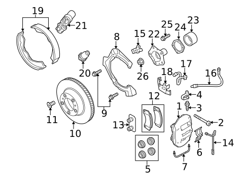 Rear Brakes for 2012 Porsche Panamera #0