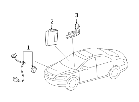Anti-Theft System for 2013 Toyota Venza #0