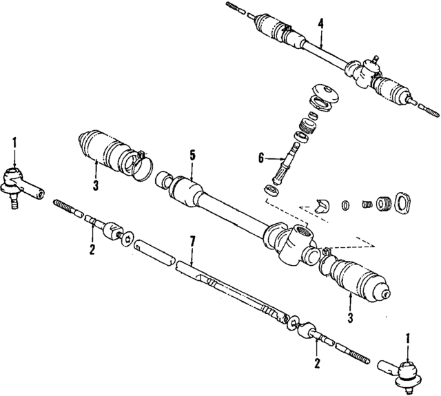 94847293 - Steering: Tie Rod End for GM Image