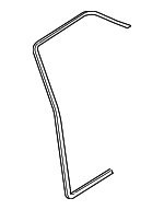 8E0831721F - Body: Surround Weather-strip for Audi: A4, A4 Quattro, RS4, S4 Image