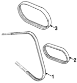 30016434 - : AC Belt for GM Image