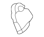 22732652 - HVAC: Actuator for Saturn: L100, L200, L300, LS, LS1, LS2, LW1, LW2, LW200, LW300 Image