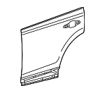 671140R090 - Body: Outer Panel for Toyota: RAV4, RAV4 Prime Image