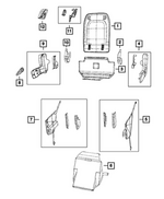68325079AB - Interior Trim: Seat Shield for Mopar Image image