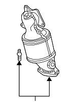 18190RCAL00 - Exhaust: Manifold for Acura: MDX, TL Image