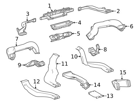 Ducts for 2025 Lexus RC F #0