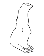 8721330371 - Body: Floor Duct for Lexus: GS F, GS Turbo, GS200t, GS300, GS350, GS430, GS450h, GS460, IS F, IS200t, IS250, IS300, IS350, IS500, RC F, RC200t, RC300, RC350 Image