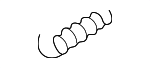 LFSP33 - Steering: Motorcraftâ„¢ Steering Column Spring for Ford Image