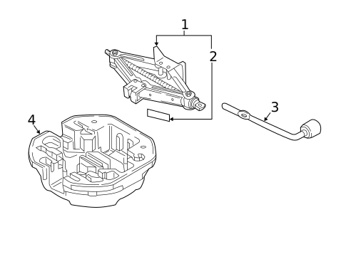 Jack & Components for 2021 Hyundai Kona #0