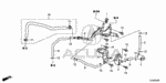 16725PNA003 - Engine: CLAMP A, FUEL HOSE for Acura Image