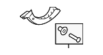 81011T1000 - Body: Hinge Cover for Hyundai Image