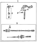 ZZM232110R0A - Steering: Gear Assembly for Mazda: B2300, B3000, B4000, Navajo Image
