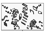 972053VBA0 - : AC &amp; Heater Assembly for Hyundai: Azera Image