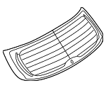 13225725 - Body: Lift Gate Glass for GM Image