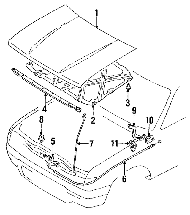 5338189104 - : Seal Strip for Toyota Image