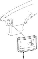 919081 - Electrical: Side Marker Lamp for Pontiac: Grand Am Image image