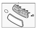 5310148190 - Body: Grille Assembly for Toyota Image image