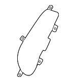 95C882771A - Body: Seat Back Bolster Assembly for Porsche: Macan Image